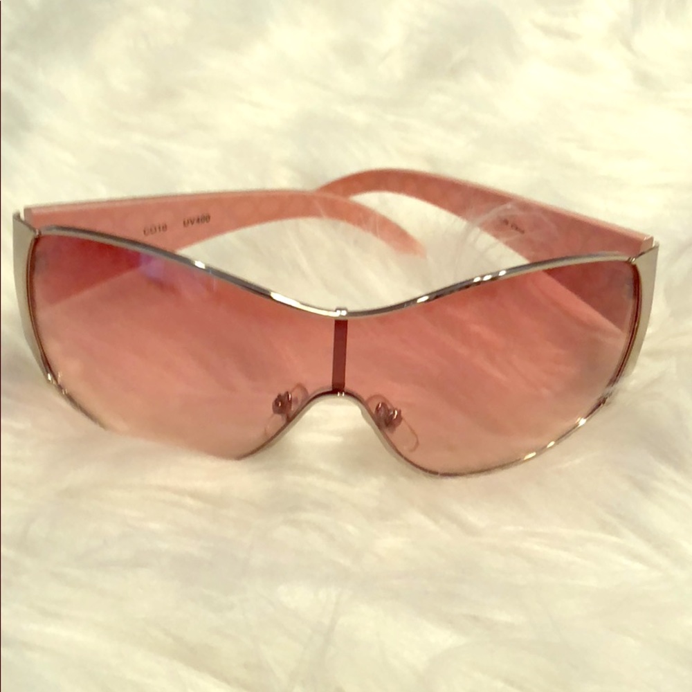 Pink/silver Sunglasses